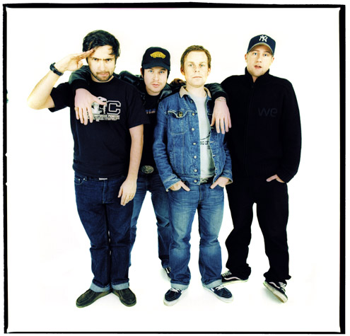 Millencolin : Nikola - Mathias - Larzon - Erik